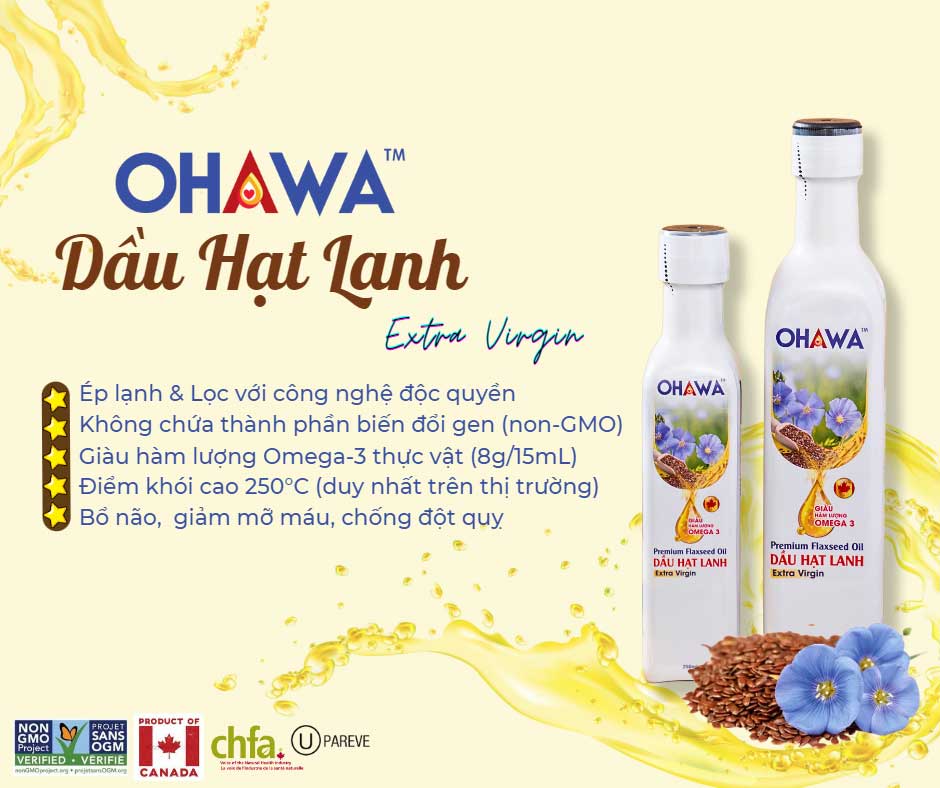 Thực phẩm giàu Omega 3