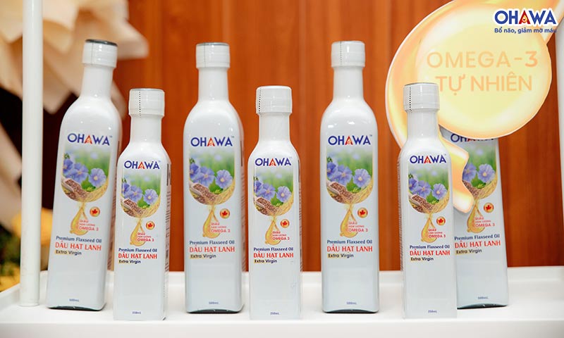 Dầu hạt lanh cho bé ăn dặm giàu axit Omega 3 - ALA